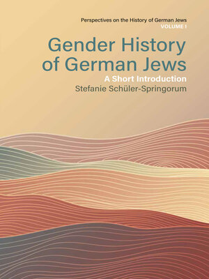 cover image of Gender History of German Jews